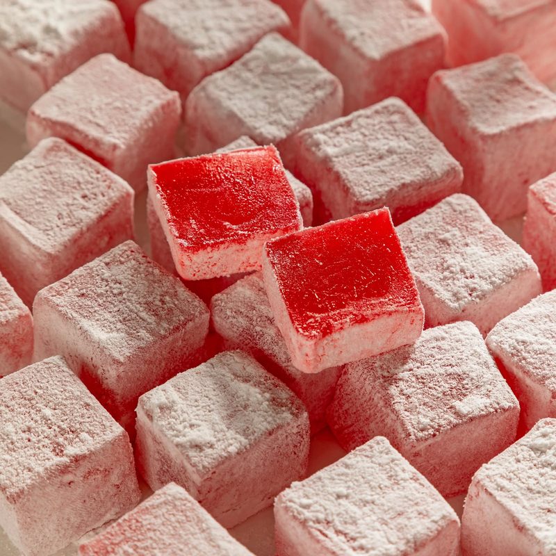 Turkish Delight with Pomegranate