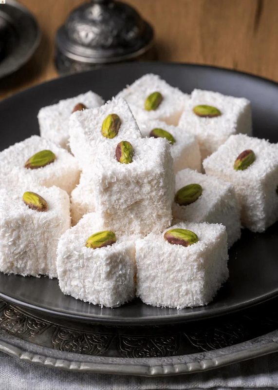 Sultan Turkish Delight with Pistachios