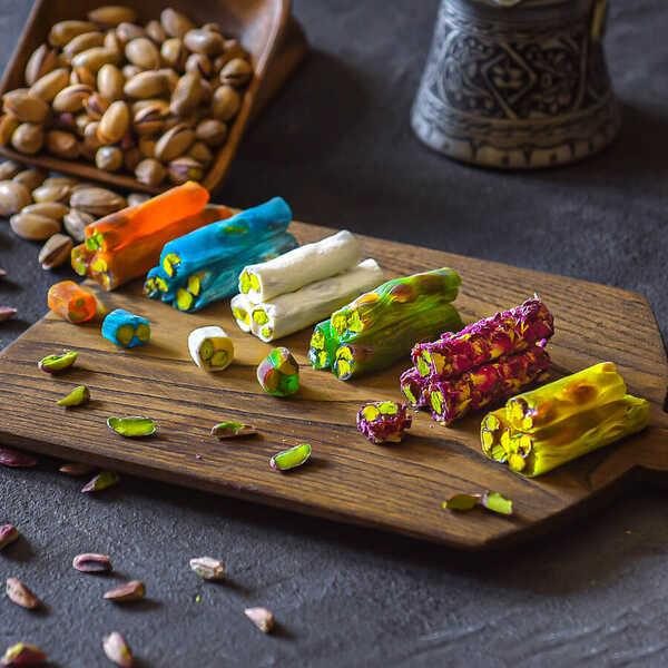 Assorted Peanut Rope Turkish Delight